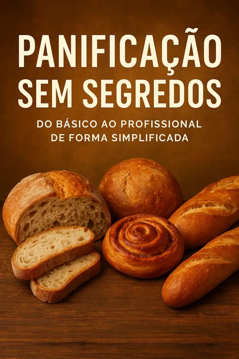 Panificação Sem Segredos - Do Básico ao Profissional de Forma Simplificada