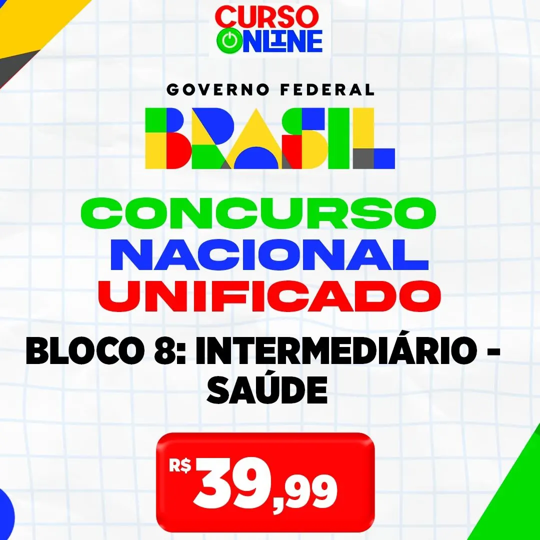 Apostila CNU 2025 Bloco 8 – Intermediário – Saúde