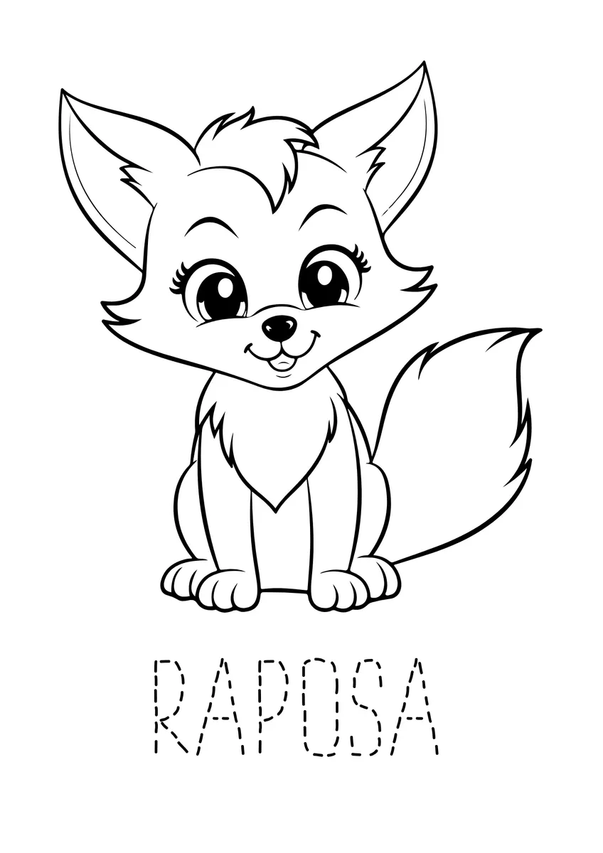 Para colorir: Animais e Insetos