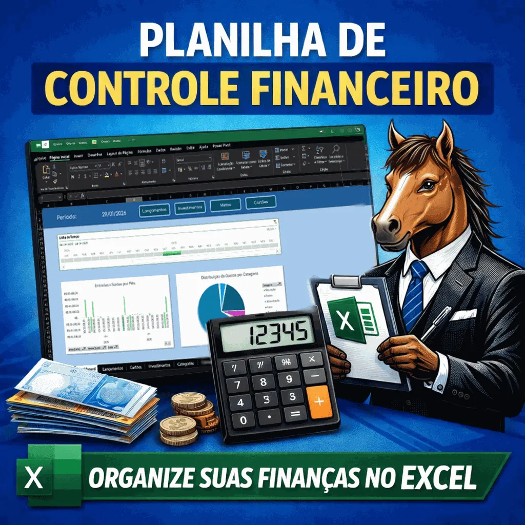 Planilha Excel para Controle Financeiro Pessoal Completo