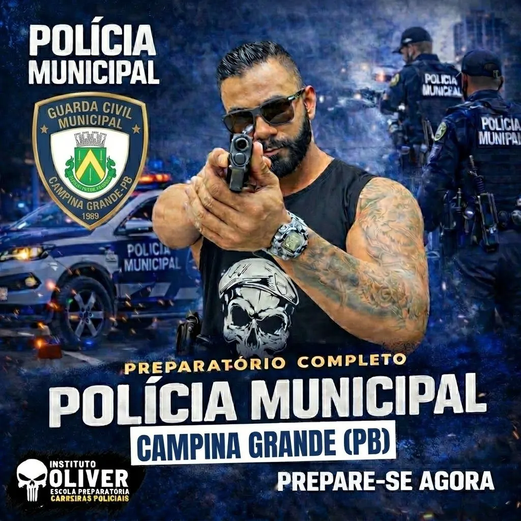 👮‍♂️ Preparatório Completo GUARDA MUNICIPAL de CAMPINA GRANDE - PB 👮‍♂️ GCM - Instituto Óliver