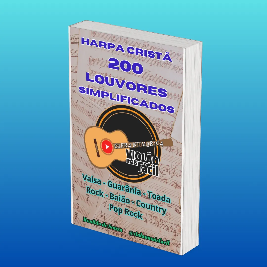 200 Louvores Harpa Cristã Simplificados APOSTILA EM PDF