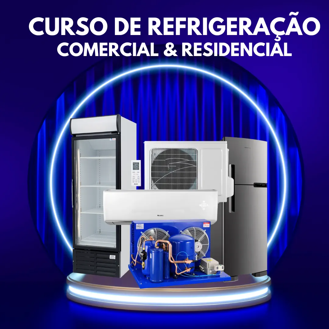 Curso de Refrigeração Comercial e Residencial 6em1