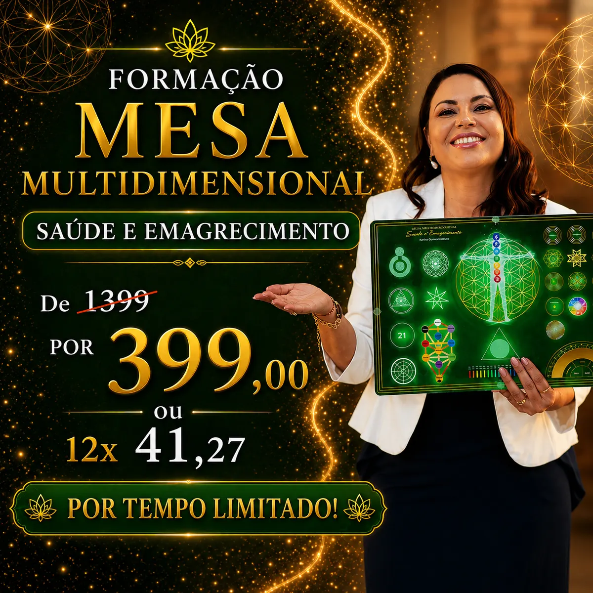 FORMAÇÃO MESA MULTIDIMENSIONAL SAÚDE E EMAGRECIMENTO®