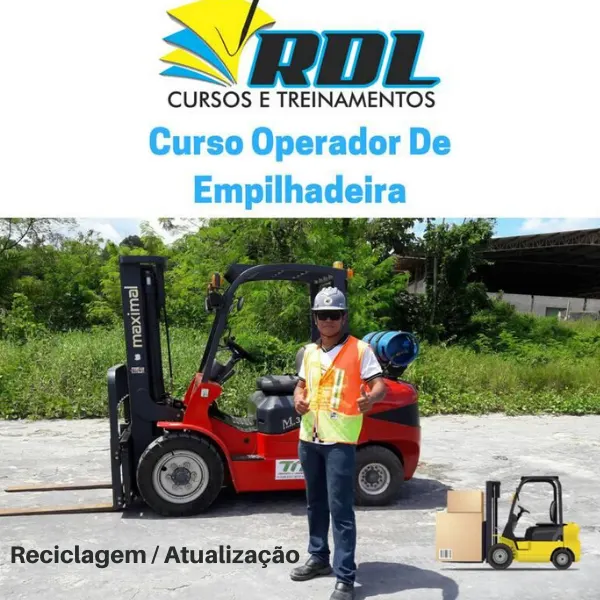 Curso Operador de Empilhadeira Reciclagem ( Atualização ) Online 2.0