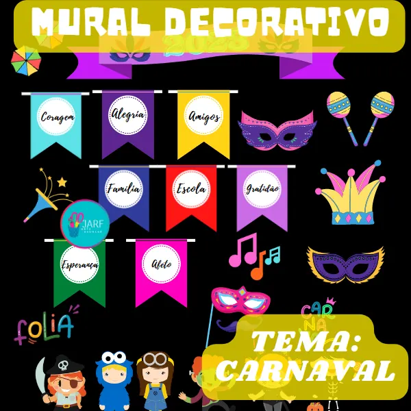 Mural Decorativo para Sala de Aula