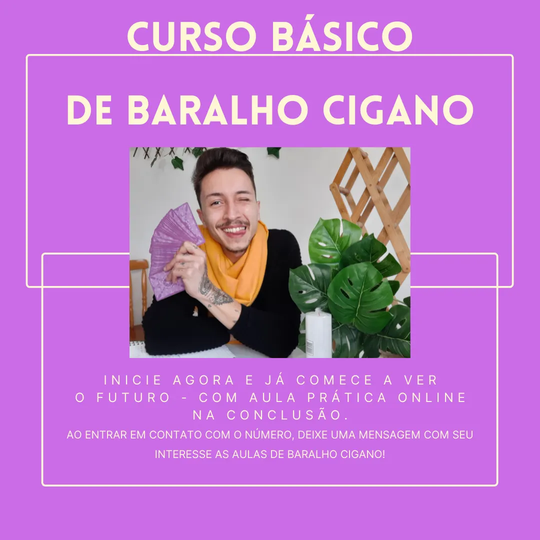 CURSO BARALHO CIGANO 2021