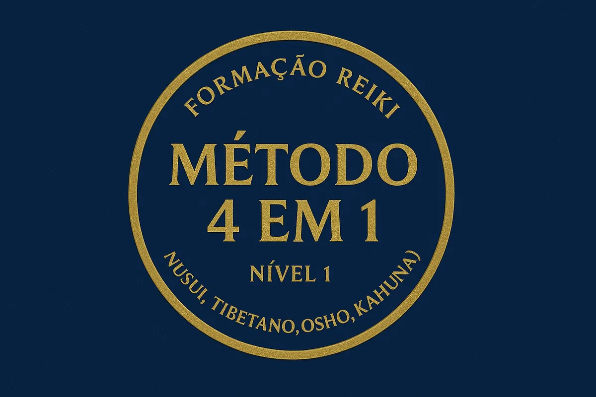Formação Reiki Nível 1: Método 4 em 1