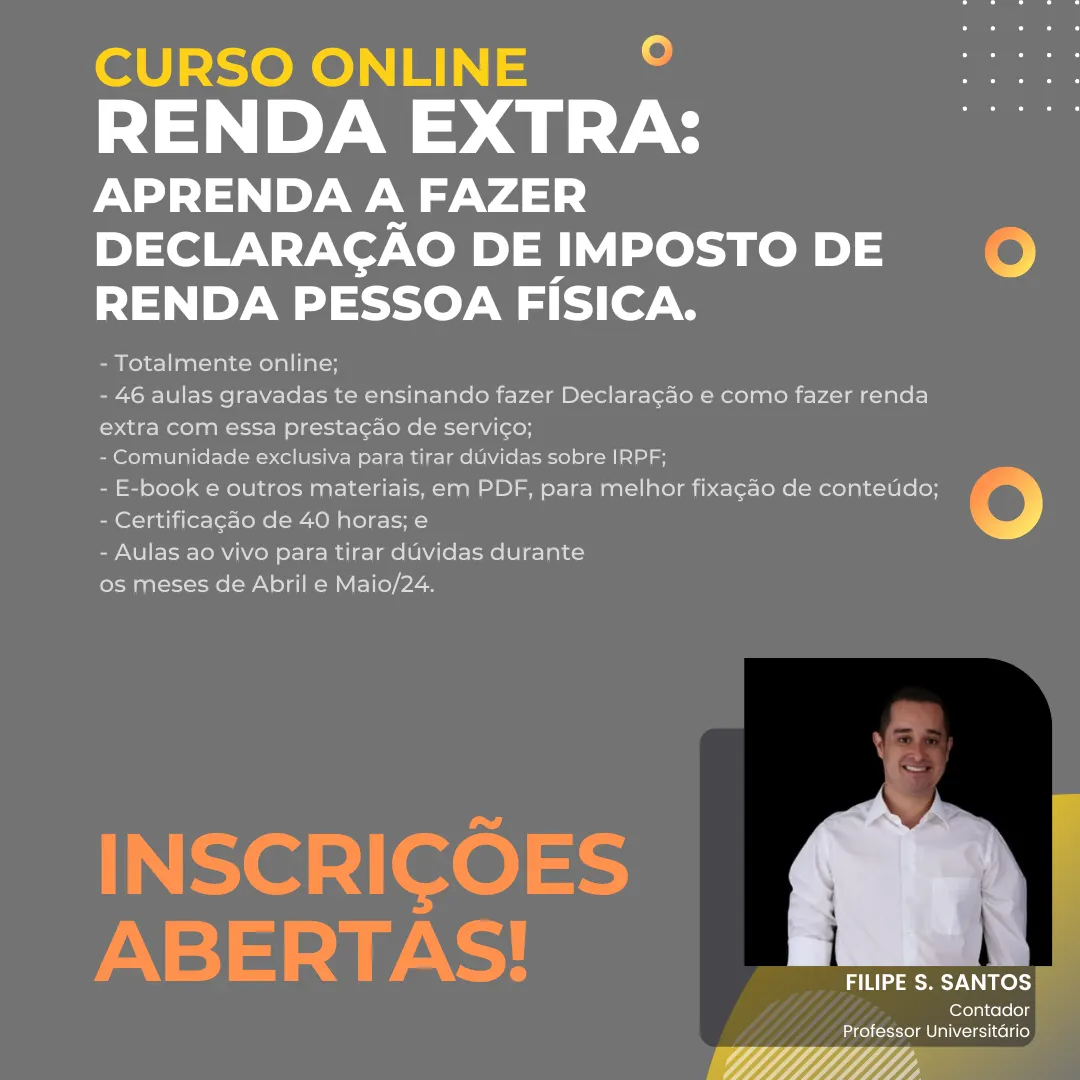 Renda Extra: Aprenda a fazer Declaração de Imposto de Renda Pessoa Física.