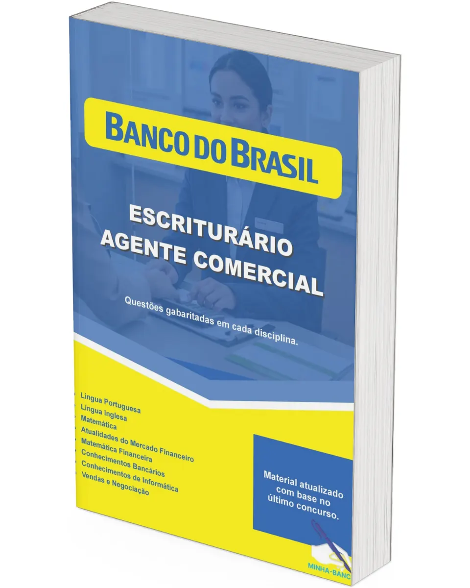 Concurso Banco do Brasil  AGENTE COMERCIAL