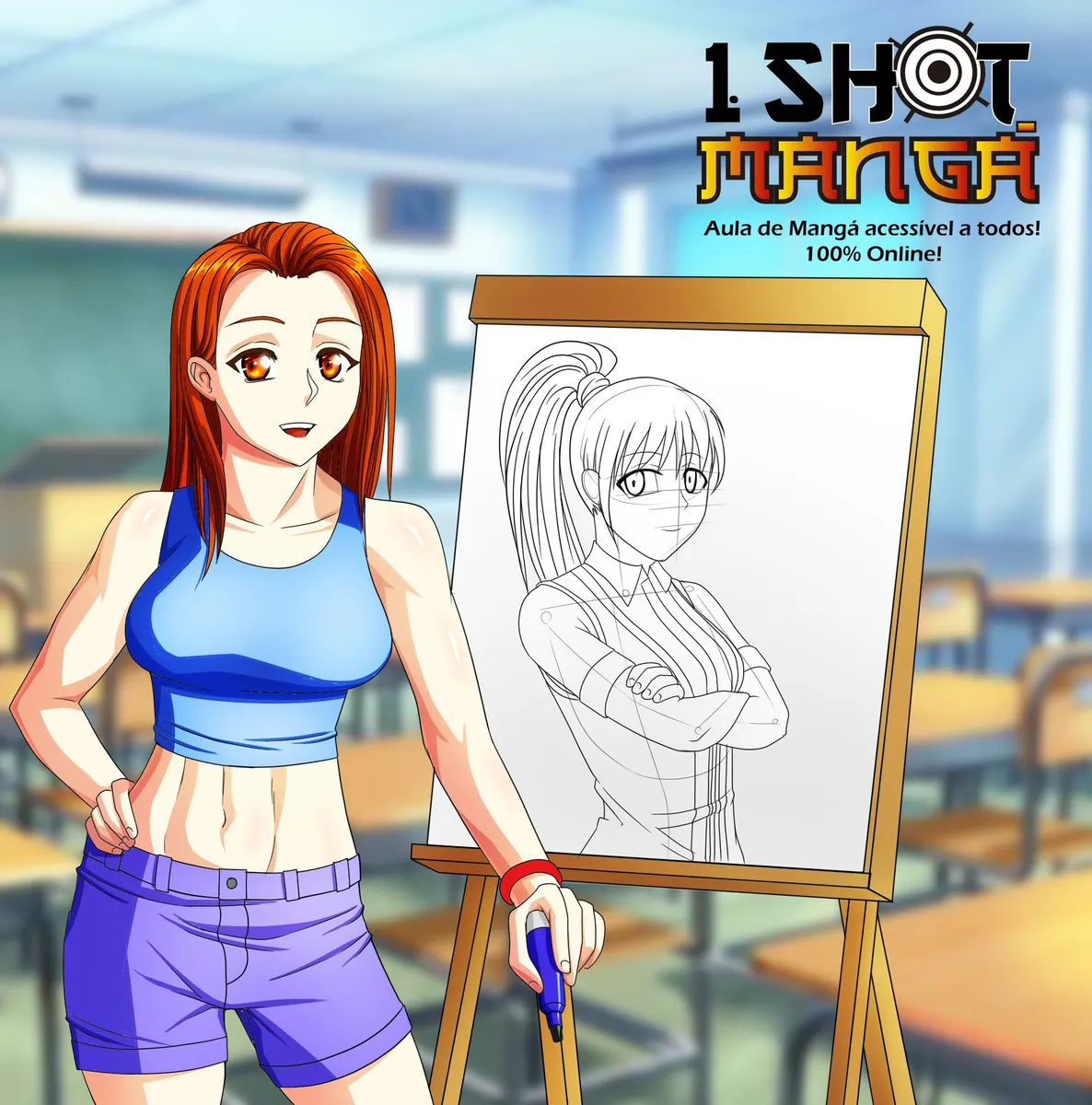 Curso One Shot Manga - Curso Start - Criação de personagem