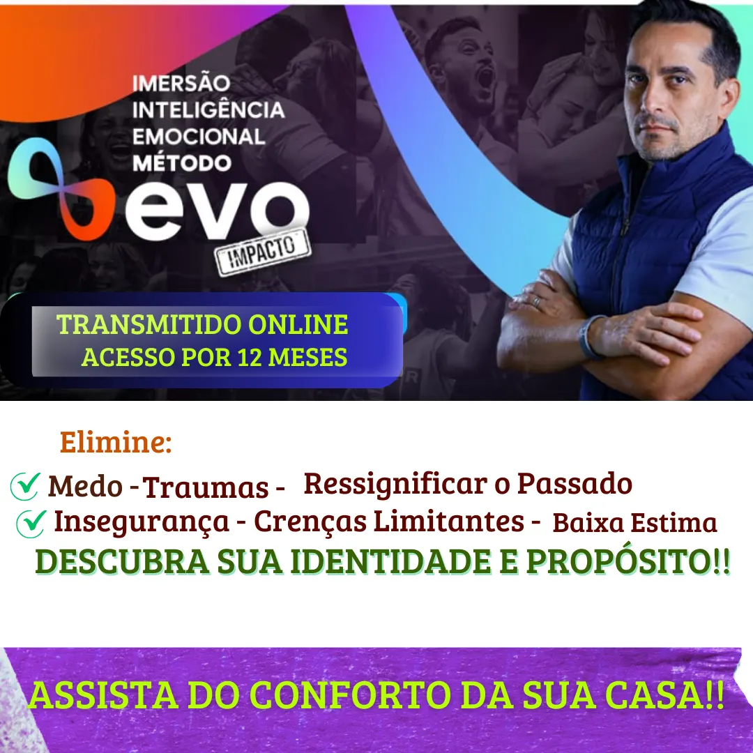 Imersão Inteligência Emocional Método Evo com Márcio Micheli (Especialista em Comportamento Humano)