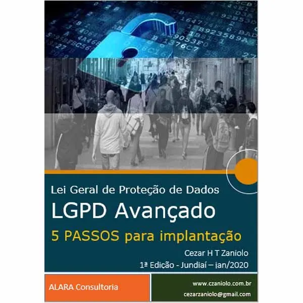 LGPD Avançado - 5 Passos para implantação