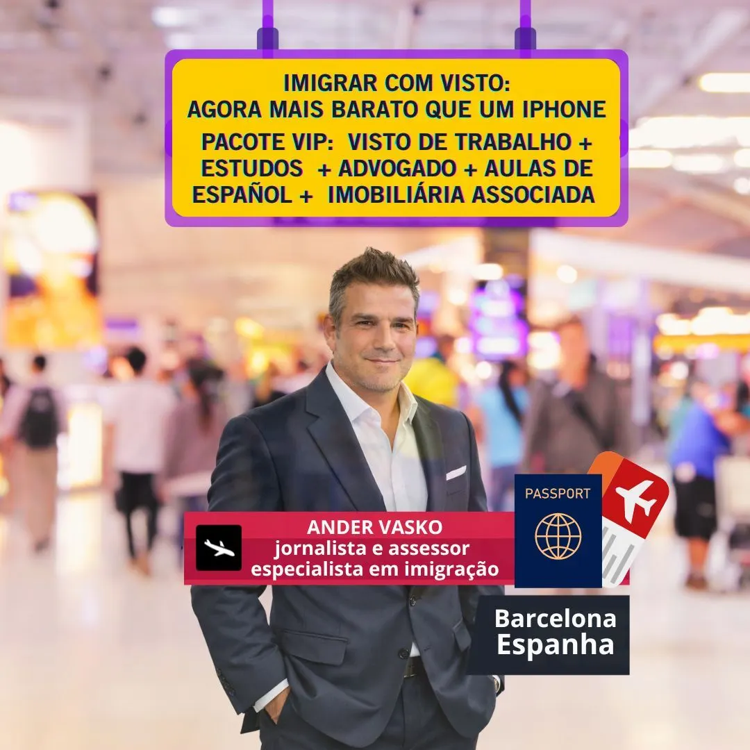 ASSESSORIA PARA VISADOS DE TRABALHO NA ESPANHA. Você sabia que sua liberdade custa menos que um iPhone no Brasil?