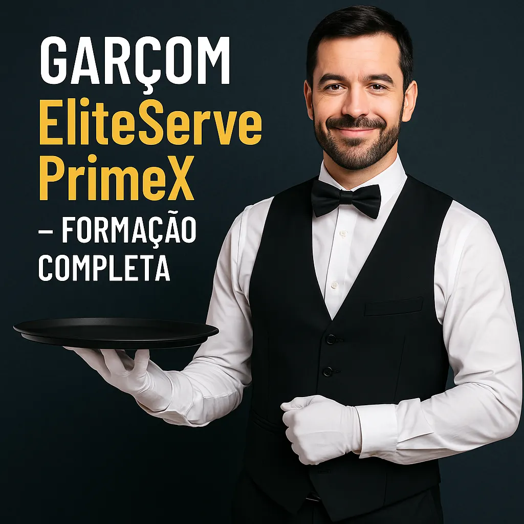 Garçom EliteServe PrimeX – Formação Completa