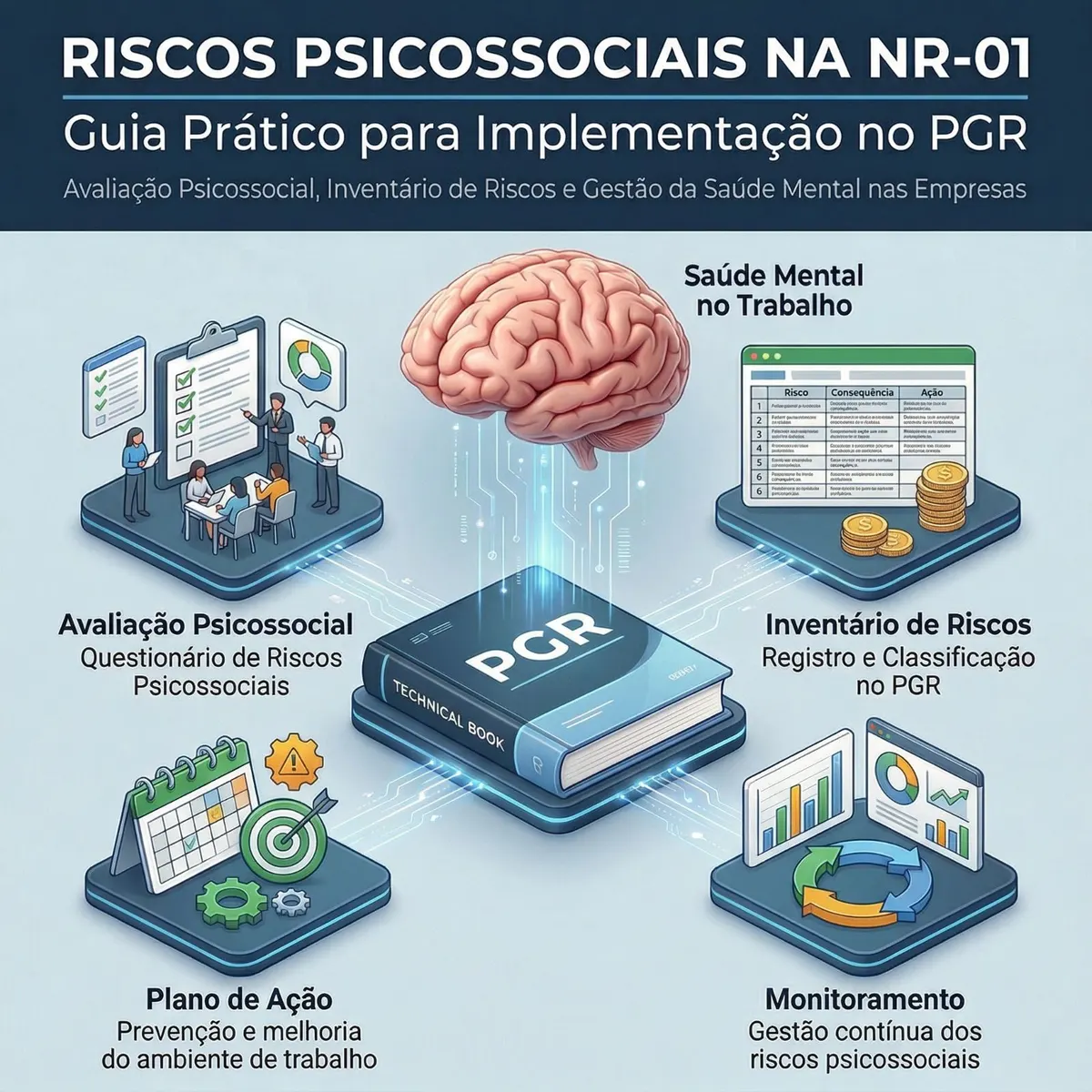 Kit Completo NR-01 2026: Riscos Psicossociais, GRO e Implementação no PGR