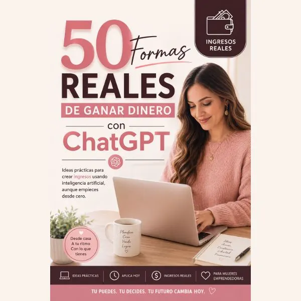 50 Formas Reales de Ganar Dinero con ChatGPT