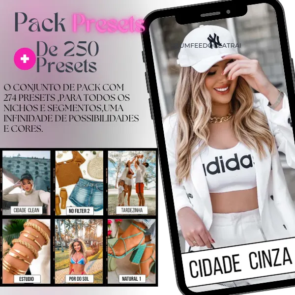 Pack Presets Profissionais,Atrativos e Magnéticos
