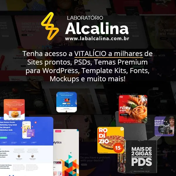 Mega Pack Laboratório Alcalina