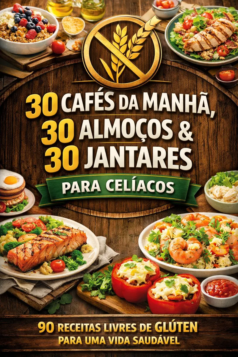 Combo Completo: 90 Receitas + Plano Mensal de Alimentação para Organizar Seu Dia a Dia