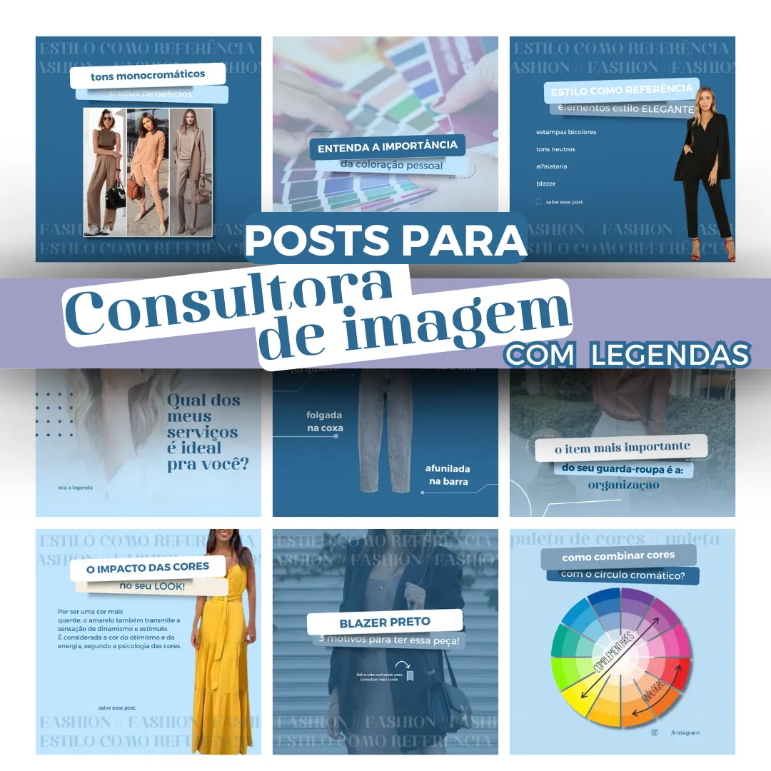 Pack Consultora de Imagem