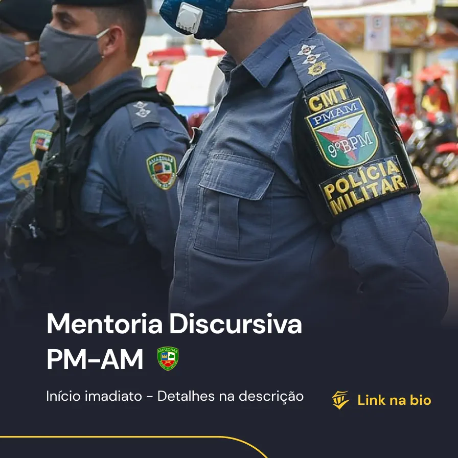 MENTORIA TURBO DISCURSIVA PM-AM- RETA FINAL