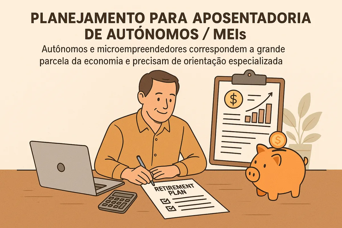 Planejamento para aposentadoria de autônomos / MEIs