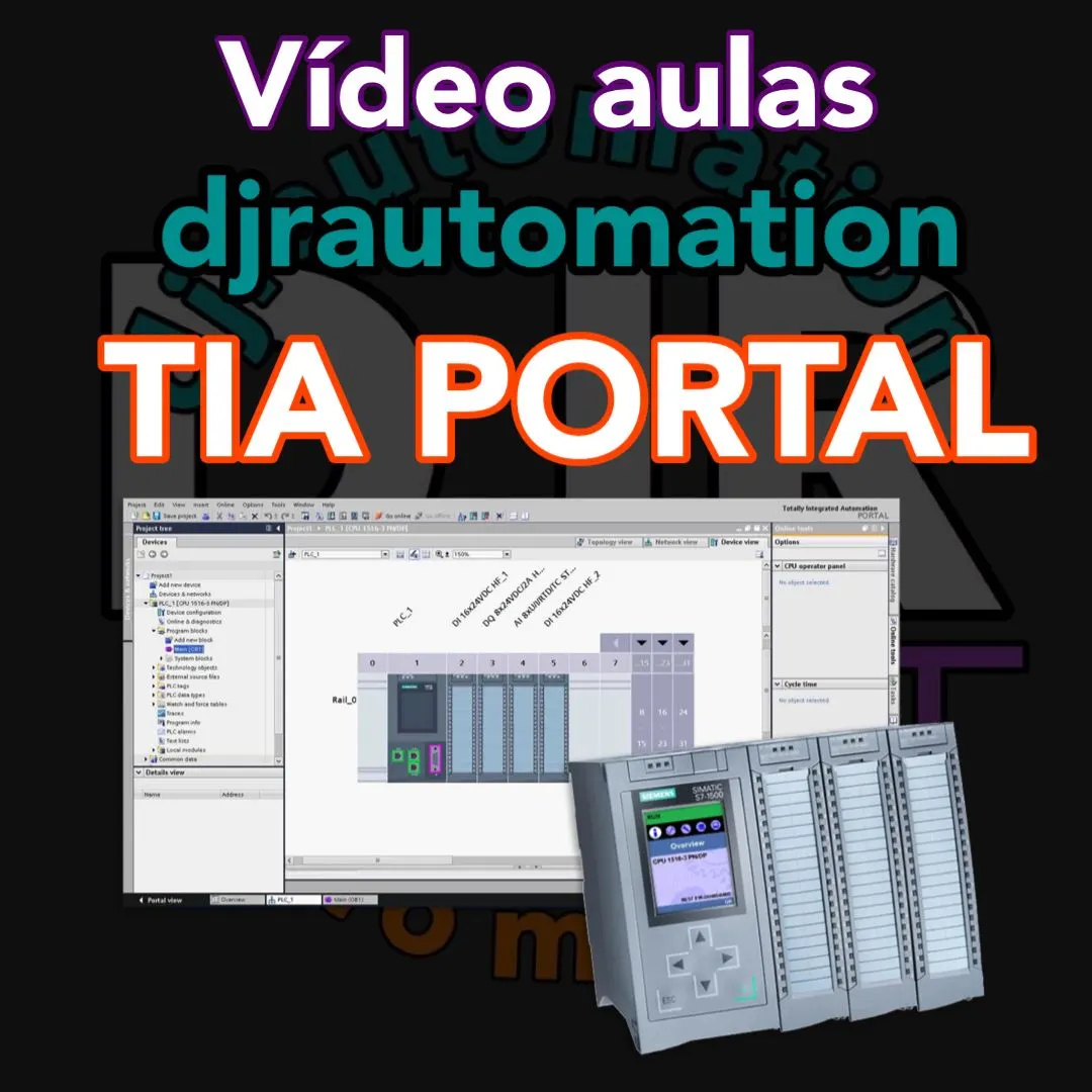 Curso TIA PORTAL M21-DJR - Linguagem LADDER