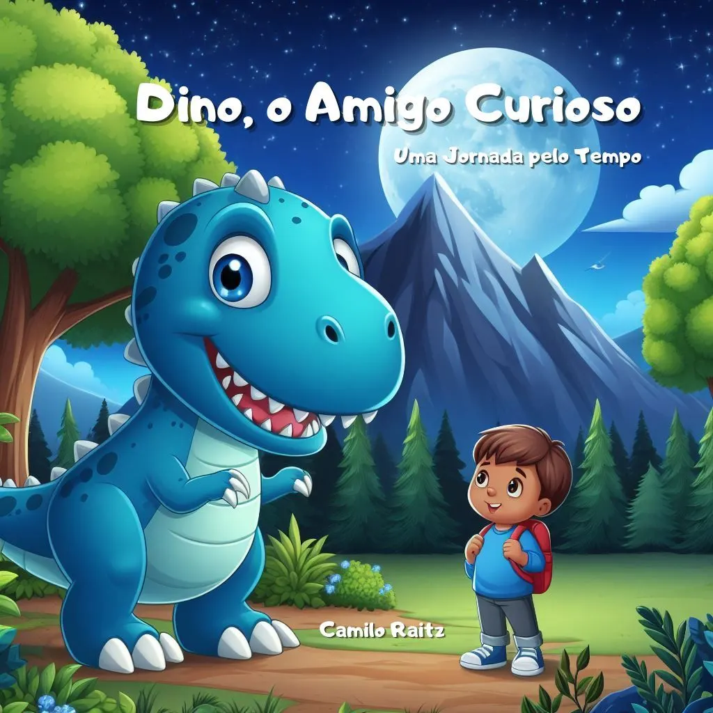 Dino, o Amigo Curioso: Uma Jornada pelo Tempo