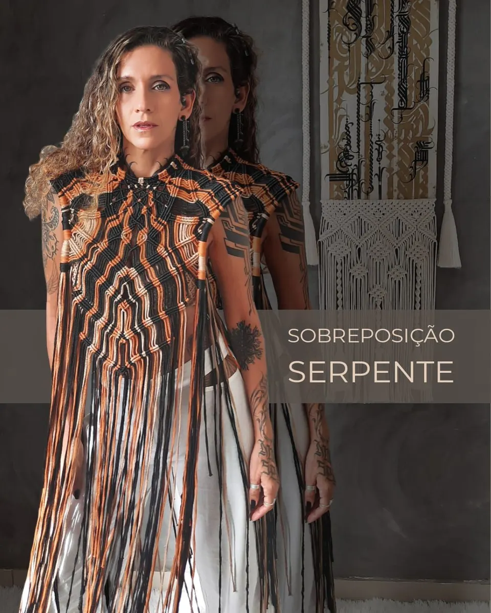 Ressignificando o Macramê - Kimonos, Coletes e Sobreposições