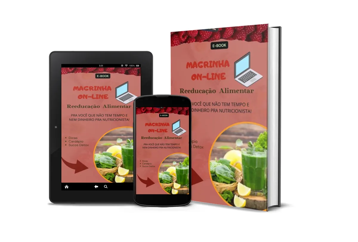 Magrinha On-Line - Cardápio e sucos detox