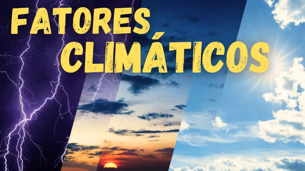 Fatores Climáticos - Aula em PowerPoint e PDF