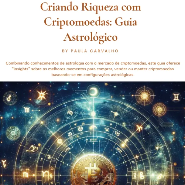 Criando Riqueza com Criptomoedas: Guia Astrológico
