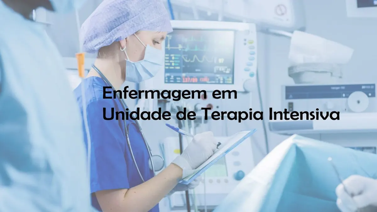 Curso online de atualização Enfermagem em UTI