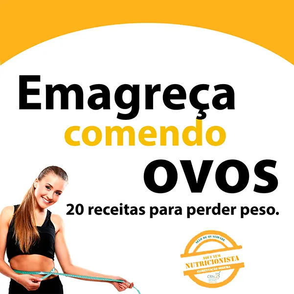 Emagreça comendo Ovos - 20 receitas para perder peso