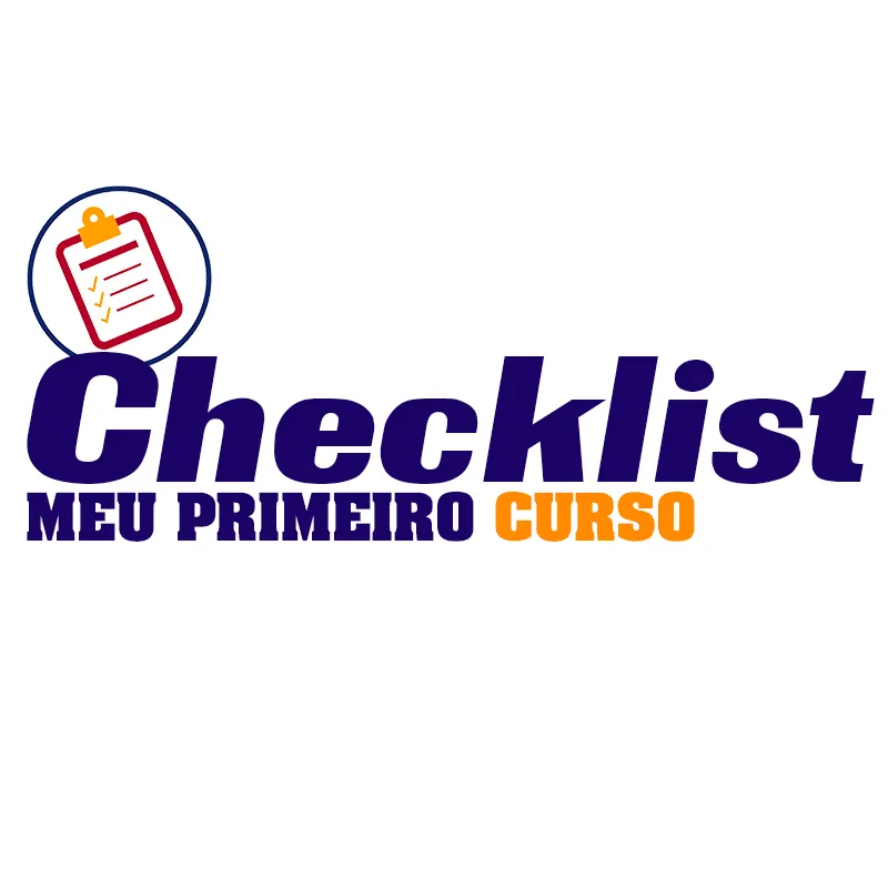 Checklist meu primeiro Curso