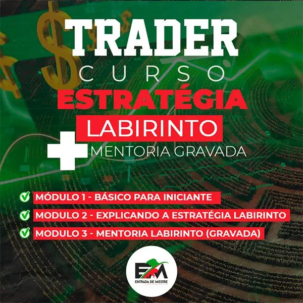 Estratégia Labirinto (Curso + Mentoria Gravada) Mini Índice e Mini Dólar