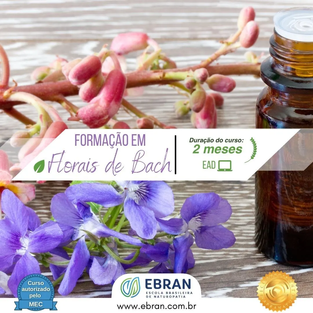 Formação em Florais de Bach EAD (on-line)