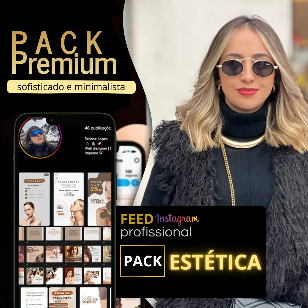 Pack Story Premium Para Estética - Clean