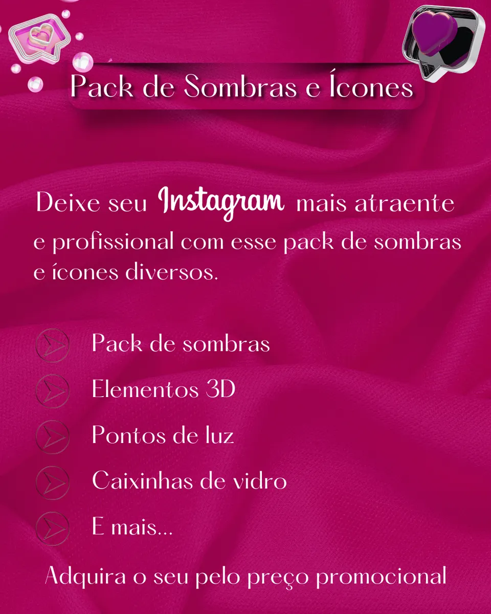 Pack Sombra Criativa