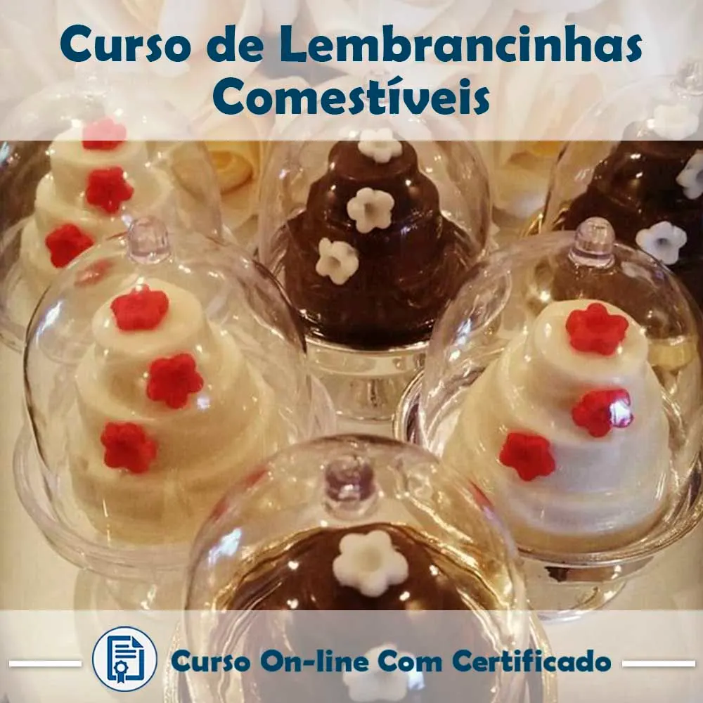 Curso online sobre Lembrancinhas Comestíveis