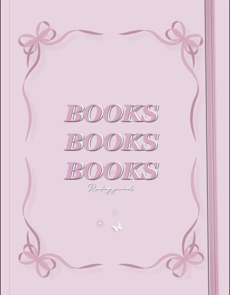 Reading journal rosé