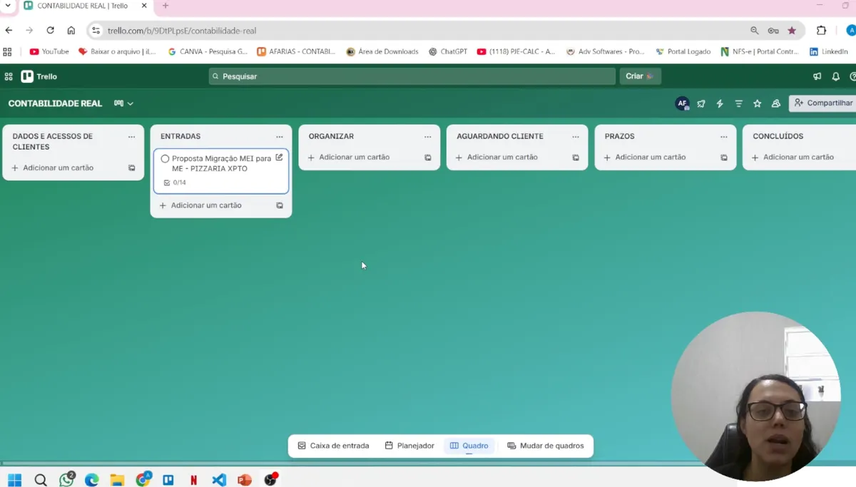 Organização Contábil com o Trello - Para Contadores Solo