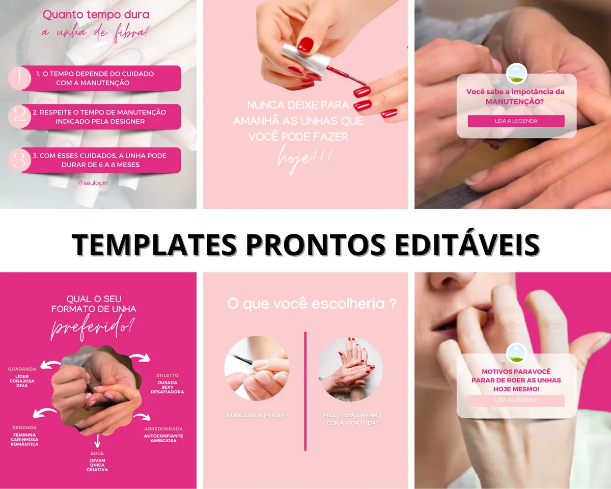 PACK CANVA - NAIL DESIGNER