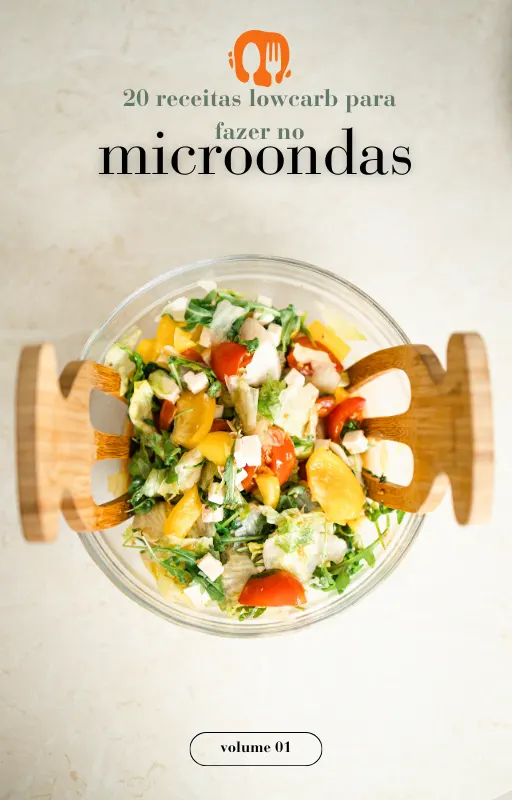 20 receitas low carb para fazer no microondas