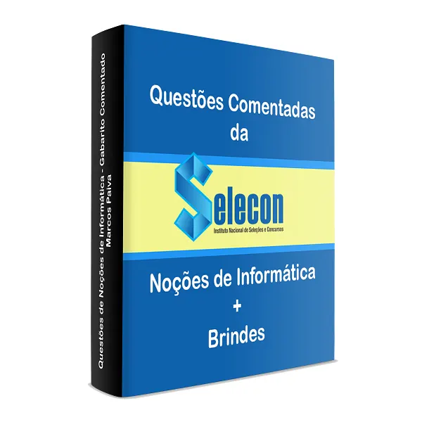 E-book e Vídeo Aula da Banca Selecon - Informática