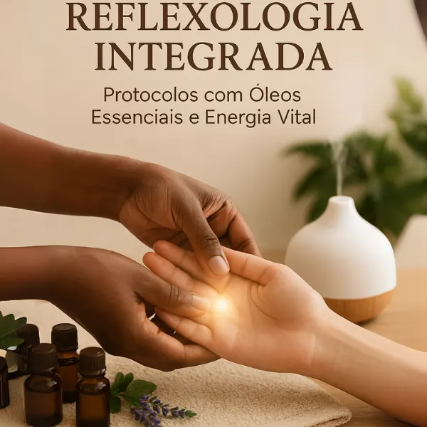 E-book Reflexologia Integrada: Protocolos com Óleos Essenciais e Energia Vital