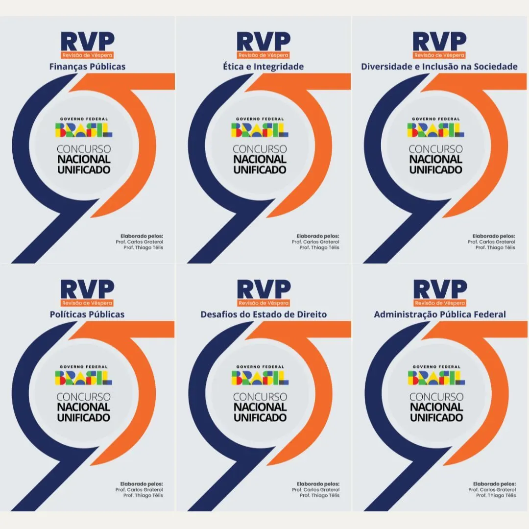 Pacote 6 RVP's completos.