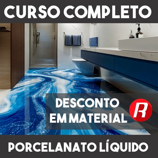 Porcelanato líquido - Curso completo