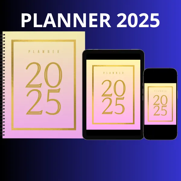 PLANNER 2025 digital e para imprimir